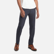 Kenneth Cole Mens Slim fit Dress Pants 36 / 30 Navy Blue Solid Stretch