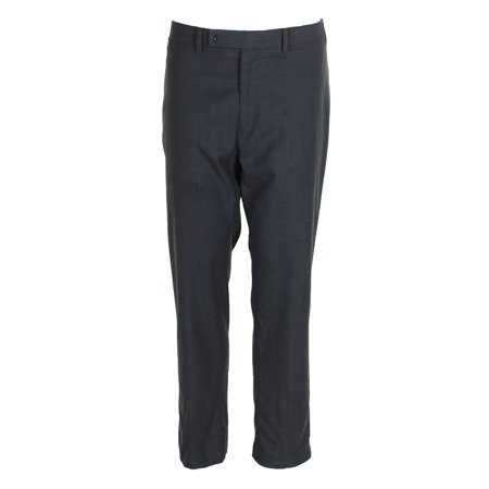 Calvin Klein Mens Slim fit Dress Pants 38 / 30 Blue Solid
