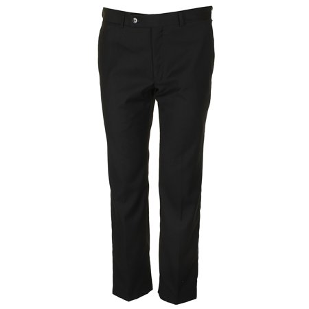 Calvin Klein Mens Slim fit Casual Pants 38 / 30 Black Solid Stretch