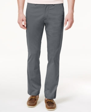 Tommy Bahama Boracay Flat Front Chino Pant Fog Grey 36 x 30