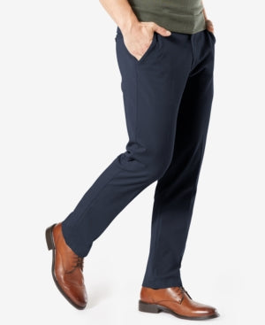 Dockers Mens Straight fit Casual Pants 38 / 30 Blue