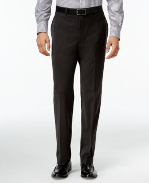 Calvin Klein Mens Slim fit Casual Pants 42 / 32 Grey Solid