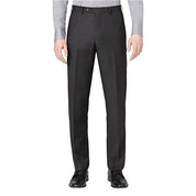 Calvin Klein Mens Slim fit Wool Dress Pants 36 / 34 Charcoal Grey Solid