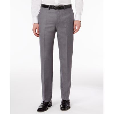 Calvin Klein Mens Slim fit Dress Pants 31 / 32 Charcoal Grey Solid Stretch