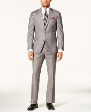 Kenneth Cole Reaction Mens Slim fit 48 R Jacket ONLY Grey Stretch