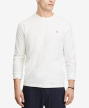 Polo Ralph Lauren Mens Classic fit Long Sleeve T-Shirt Shirt Small White Solid