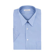 Van Heusen Mens Short Sleeve Button Down Dress Shirt Cameo Blue XL