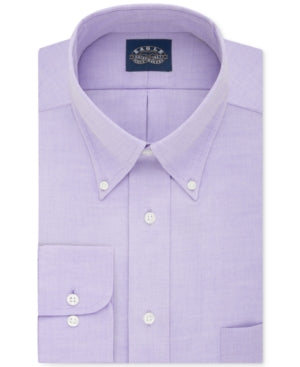 Eagle Mens Classic Fit Stretch Collar Non Iron Dress Shirt Hyacinth XL