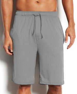 32 Degrees Mens Comfort Stretch Pajama Shorts Grey Large