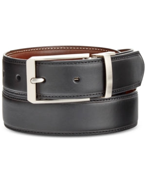 Club Room Mens Casual Belt Black Brown 32