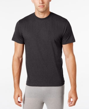 Alfani Mens Regular fit Short Sleeve T-Shirt Shirt Small Grey Solid