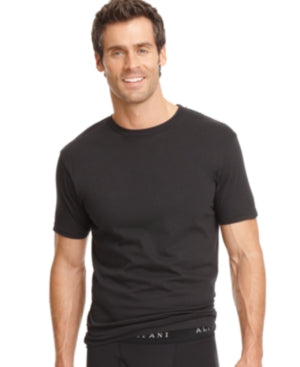 Alfani Crew Neck Shirts 3 pack BLACK Medium