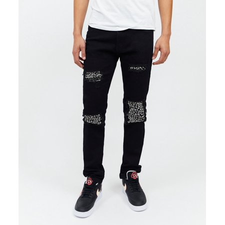 Reason Men's Samuel Denim Jeans  Black 40 Reg