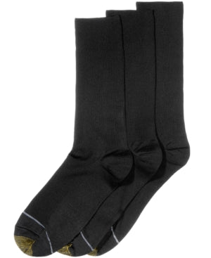 Gold Toe ADC Metropolitan 3 Pack Crew Socks Navy