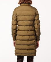 BERNARDO Women's Puffer Coat Medium Olive Branch Green