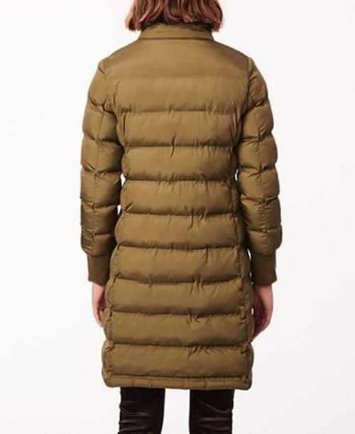 BERNARDO Women's Puffer Coat Medium Olive Branch Green