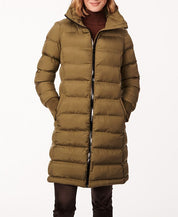 BERNARDO Women's Puffer Coat Medium Olive Branch Green