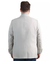 Haggar Mens Classic fit Sport Coat Blazer 50 L String Beige Solid