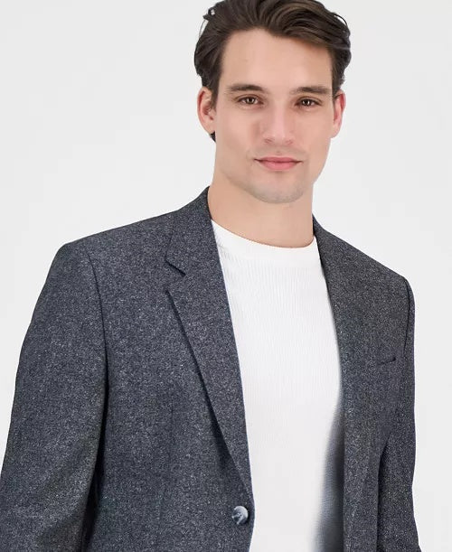 Hugo Boss Mens Modern fit Sport Coat Blazer 42 R Gray