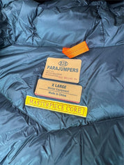 Parajumpers Mens Right Hand 730-Fill Power Down Jacket Coat XL Pencil Black