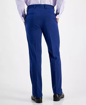Hugo Boss Mens Modern fit Wool Dress Pants 32 / 32 Blue Solid
