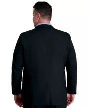 Haggar Mens Classic fit Suit Jacket Blazer 52 R Black Solid