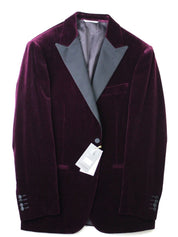 Canali Regular Fit Velvet Dinner Jacket 50 IT 40R US 150th Anniversary Exclusive
