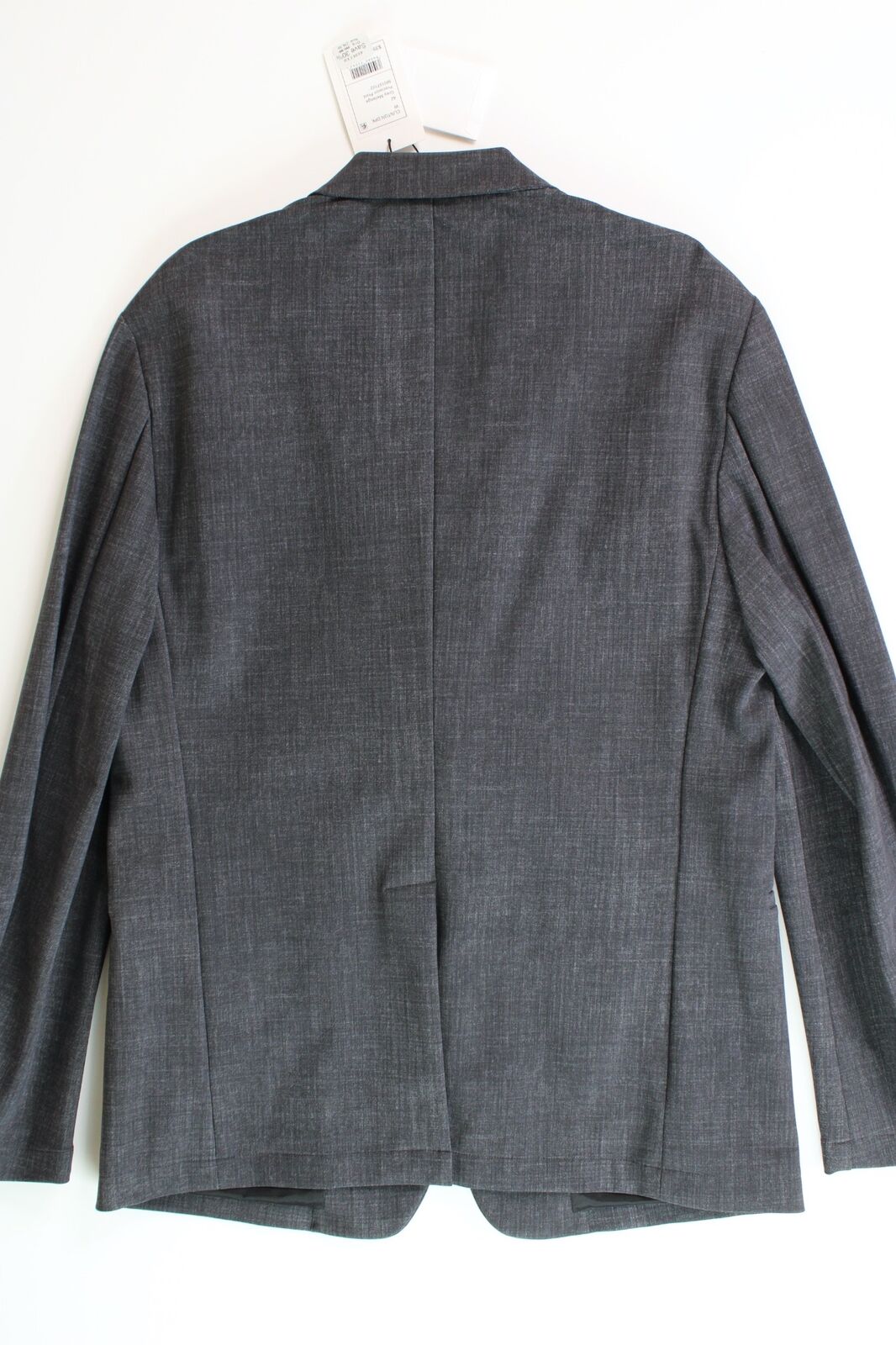 Theory Men's Clinton Slim Sport Coat 42R DPK W Precision Print Grey Melange