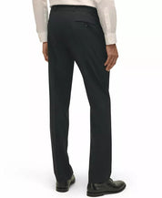Brooks Brothers Mens Classic fit Wool Dress Pants 36 / 30 Black Solid