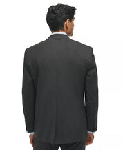 Brooks Brothers Mens Classic fit Suit Jacket Blazer 46 S Charcoal Gray Solid
