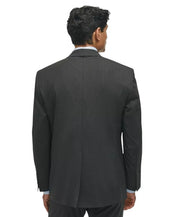Brooks Brothers Mens Classic fit Wool Suit Jacket Blazer 50 R Charcoal Gray Solid