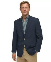 Brooks Brothers Mens Classic fit Wool Sport Coat Blazer 40 S Navy Blue Solid