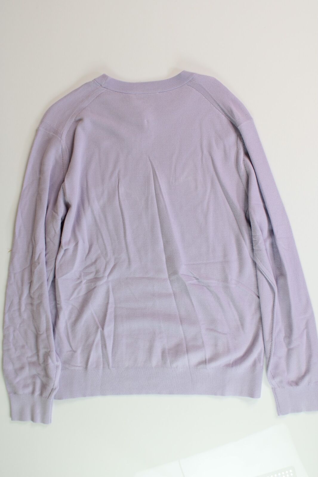 Theory Mens Riland Crewneck Sweater 2XL XXL Misty Haze Purple