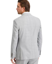 Calvin Klein Mens Slim fit Wool Suit Jacket Blazer 36 S Gray Windowpane