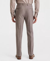 Calvin Klein Mens Slim fit Wool 34 / 30 Tan Light Brown Solid