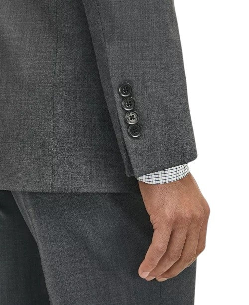 Brooks Brothers Mens Classic fit Wool Suit Jacket Blazer 48 R Gray Solid