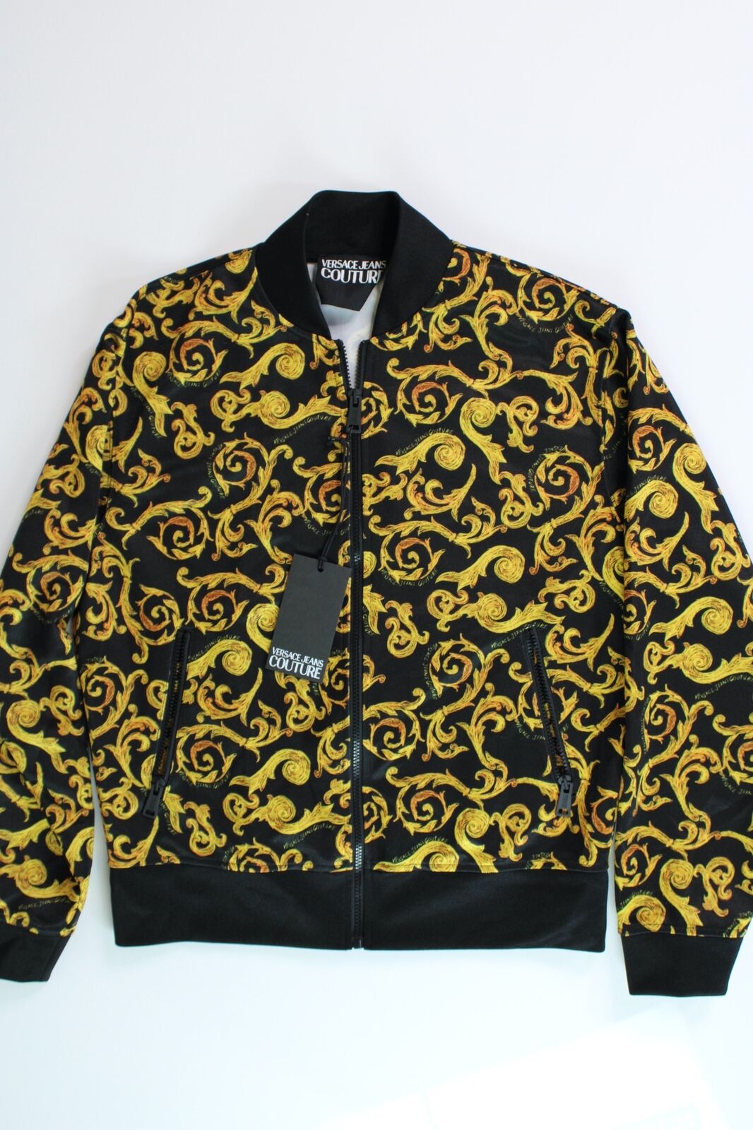 Versace Jeans Couture Mens Sketch Couture Print Track Jacket XS Extra Small