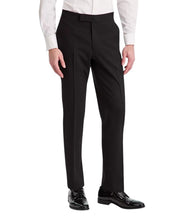 Kenneth Cole Mens Slim fit Tuxedo Pants 30 / 32 Black Solid