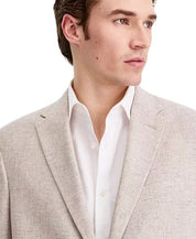 Kenneth Cole Mens Slim fit Suit Jacket Blazer 40 R Sand Tan Check