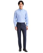 Kenneth Cole Mens Slim fit Dress Pants 32 / 29 Blue Windowpane