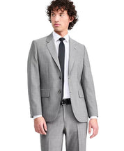 Hugo Boss Mens Modern fit Wool Suit Jacket Blazer 42 S Gray Solid
