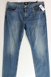 PAIGE Mens Lennox Slim Fit Jeans in Garfield Blue Size 38