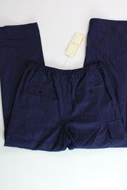 Marni Mens Drawstring Cargo Pants EU 52 US 42 Navy Blue