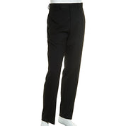 J.M. Haggar Mens Stretch Sharkskin Suit Pants  Black 38 x 32
