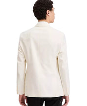 Bar Iii Mens Slim fit Sport Coat Evening Jacket 42 R Cream White Floral