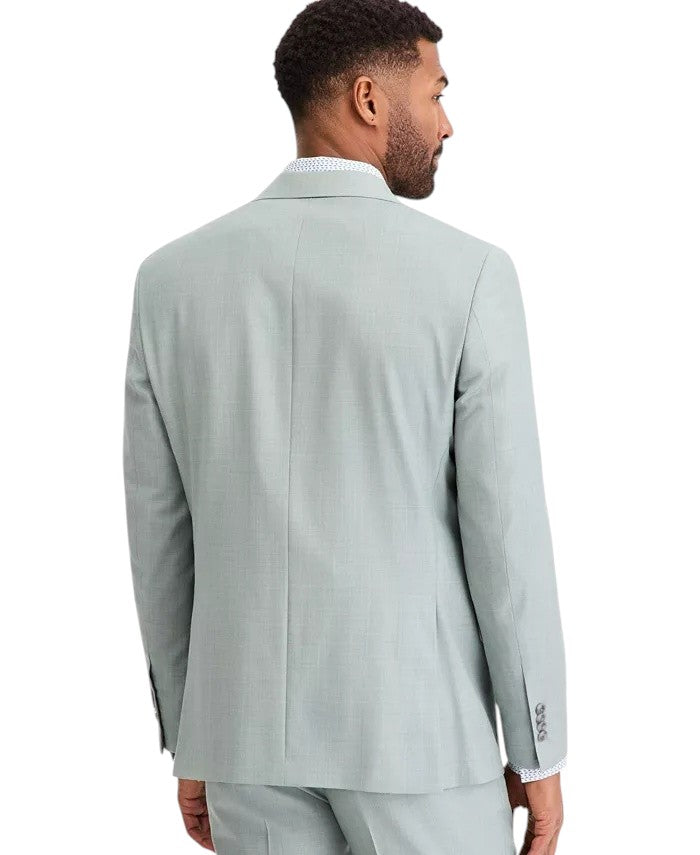 Michael Kors Mens Regular fit Wool Suit Jacket Blazer 44 R Green Solid