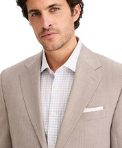 Michael Kors Mens Classic fit Wool Suit Jacket Blazer 42 L Tan Solid