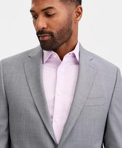 Michael Kors Mens Classic fit Wool Suit Jacket Blazer 42 S Light Grey Solid