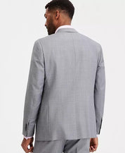 Michael Kors Mens Classic fit Wool Suit Jacket Blazer 42 S Light Grey Solid