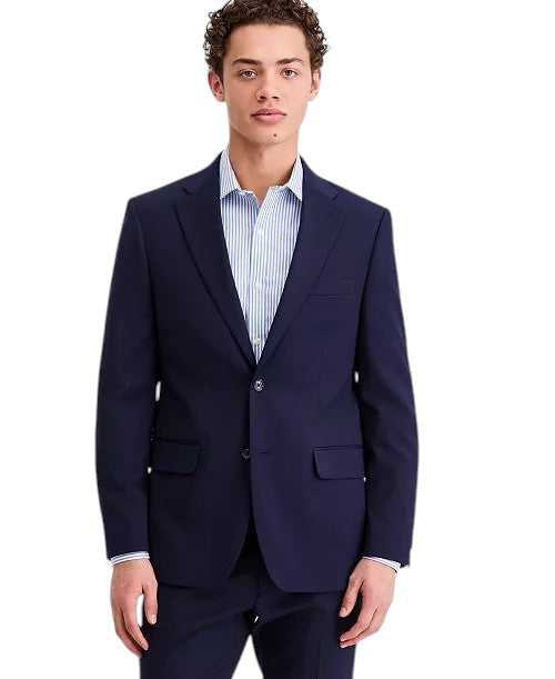 Tommy Hilfiger Mens Modern fit Wool Suit Jacket Blazer 40 R Navy Blue